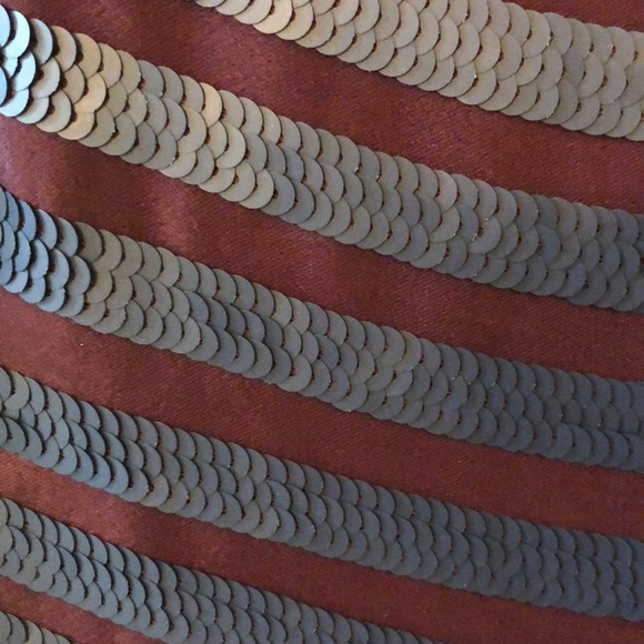 Gorgeous French Connection Sequin Stripe Dress - 2 - Picture 4 of 7